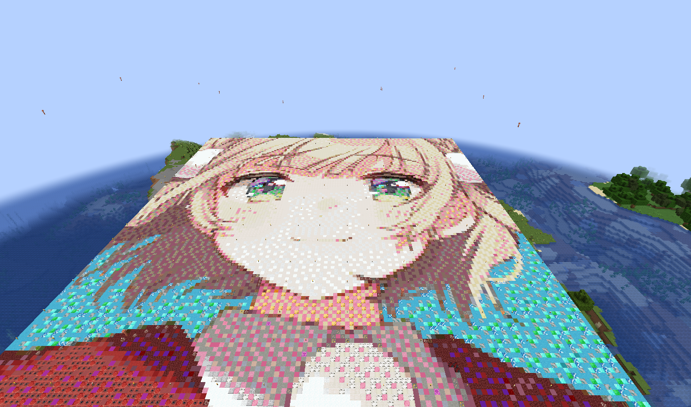 도트 그림 완성