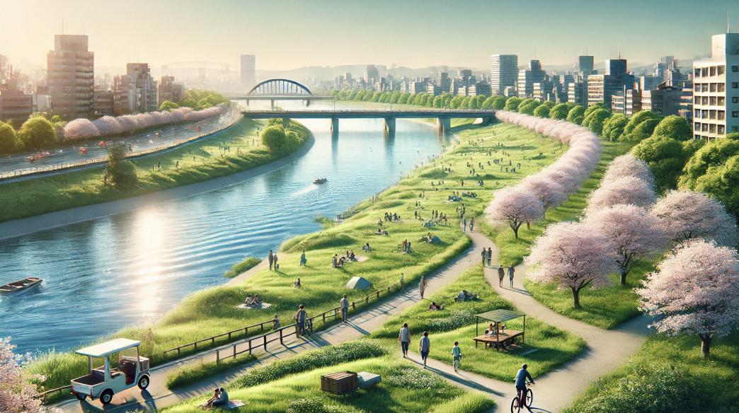 아라카와 강변 공원