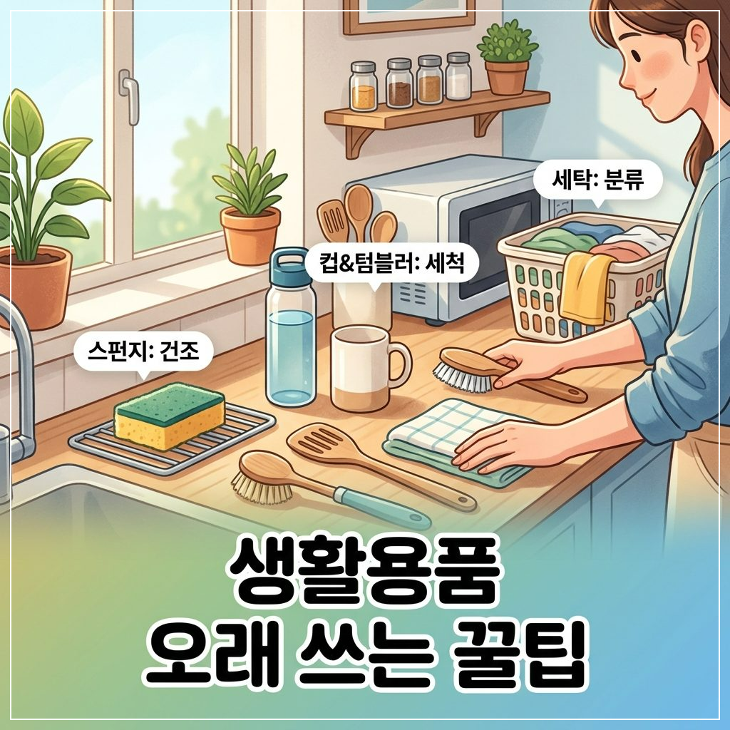 생활용품오래쓰는관리법