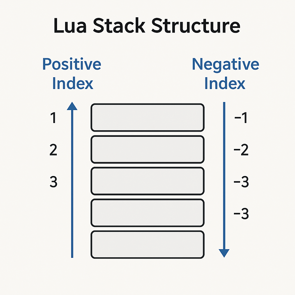 루아 스택 구조를 보여주는 다이어그램