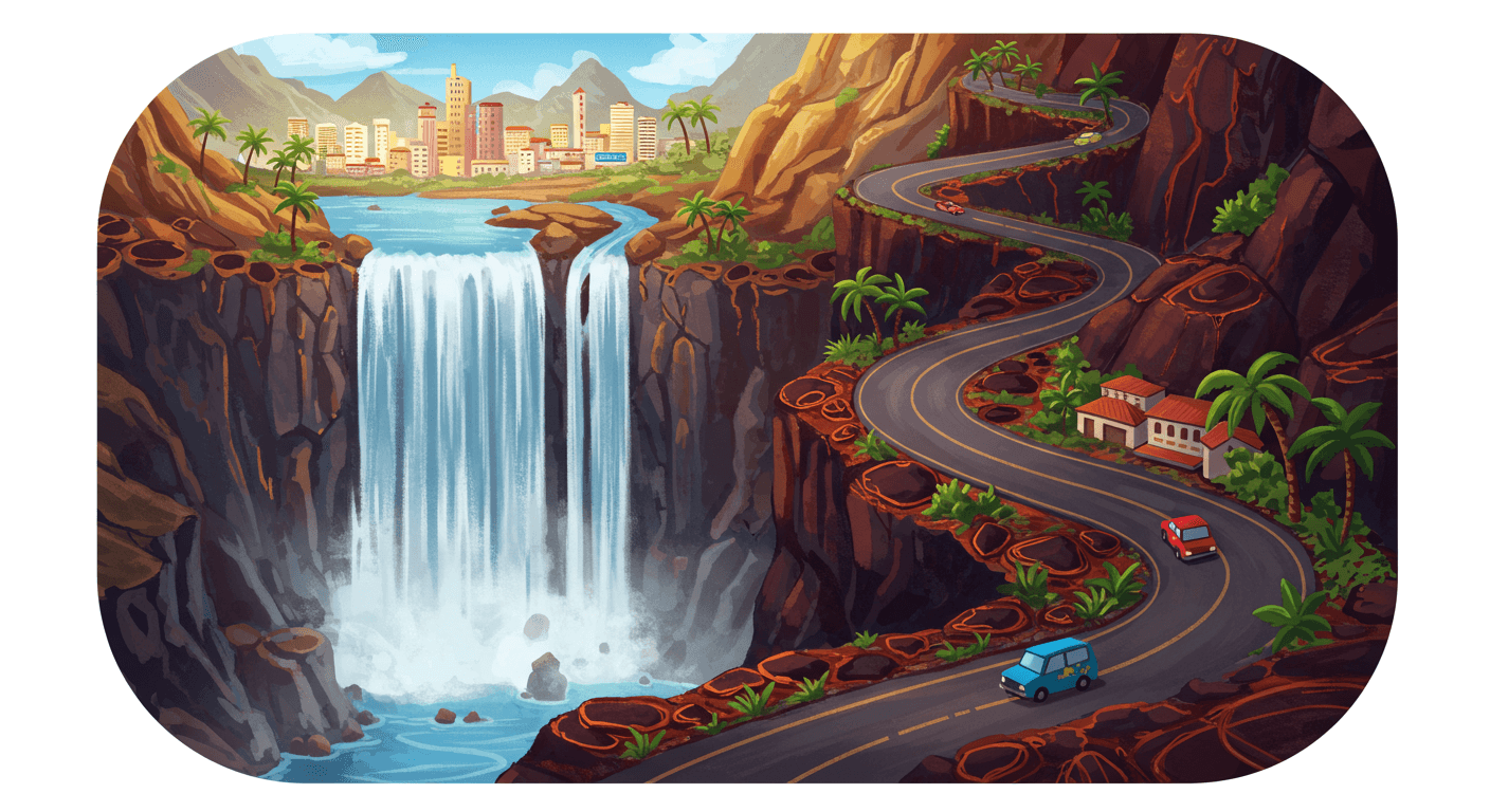 3. 남부~중앙 코스 – 제주도심과 자연을 모두 담는 종합 코스