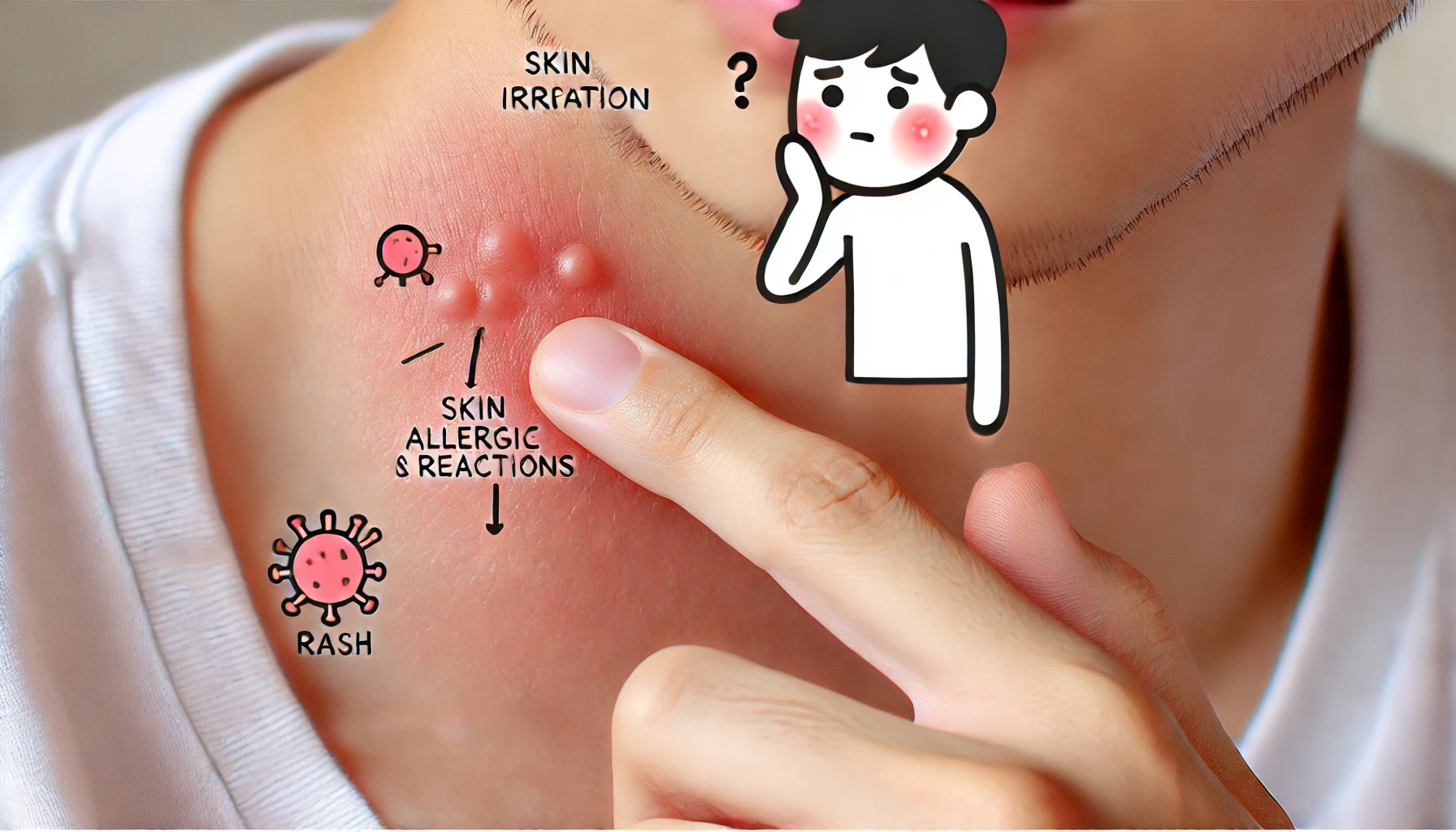 피부 자극 및 알레르기 반응