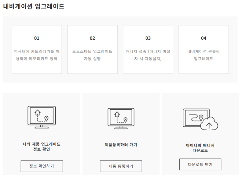 아이나비 매니저 다운로드 받기