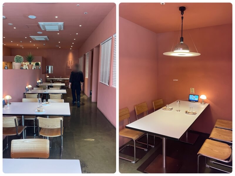 애견 동반 수원 타코 맛집 뽁식당 호매실점 - 룸 좌석