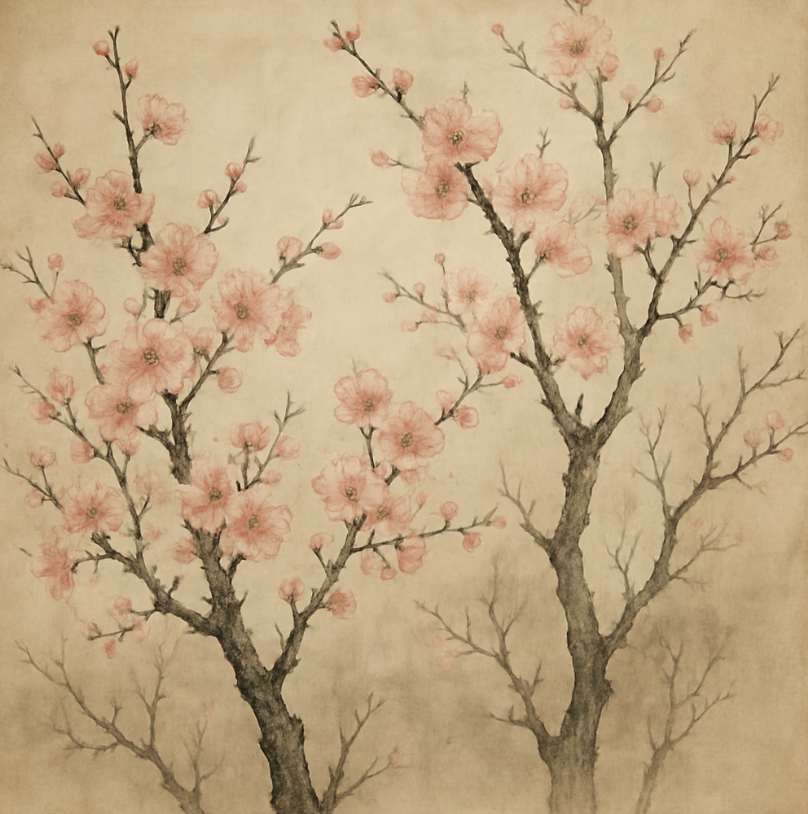 눈 속에서 피어나는 희망&amp;#44; 매화