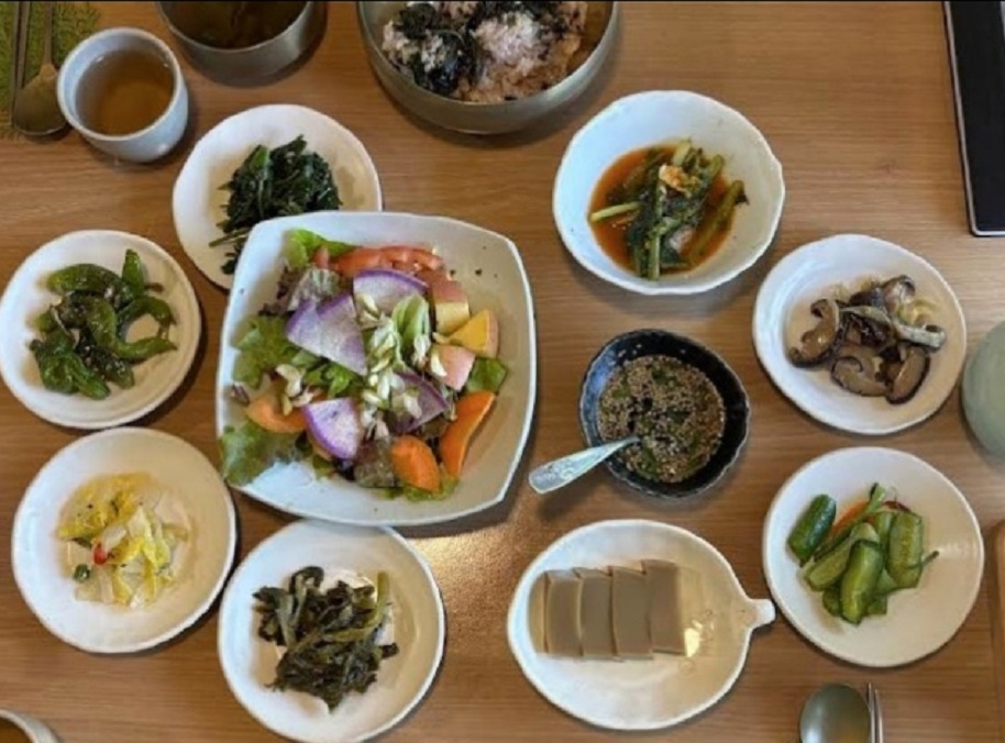 백반기행-충주-뽕잎밥-뽕잎정식