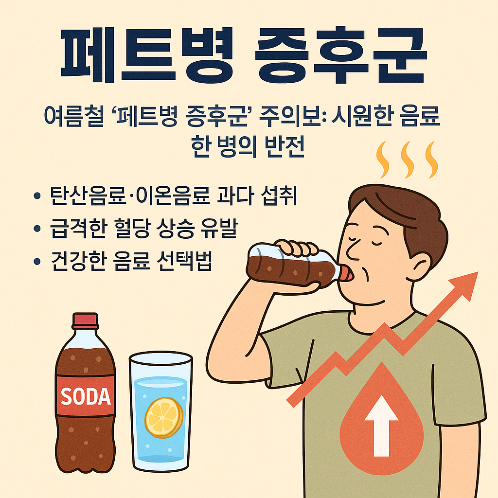 여름철 &lsquo;페트병 증후군&rsquo; 주의보 &ndash; 시원한 음료 한 병의 반전