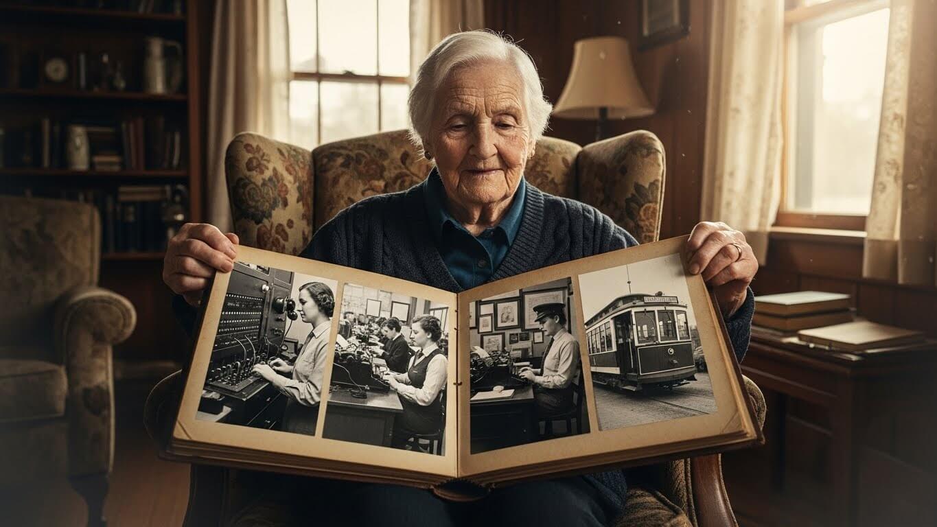 시니어 세대의 추억 속 사라진 직업들 관련 사진