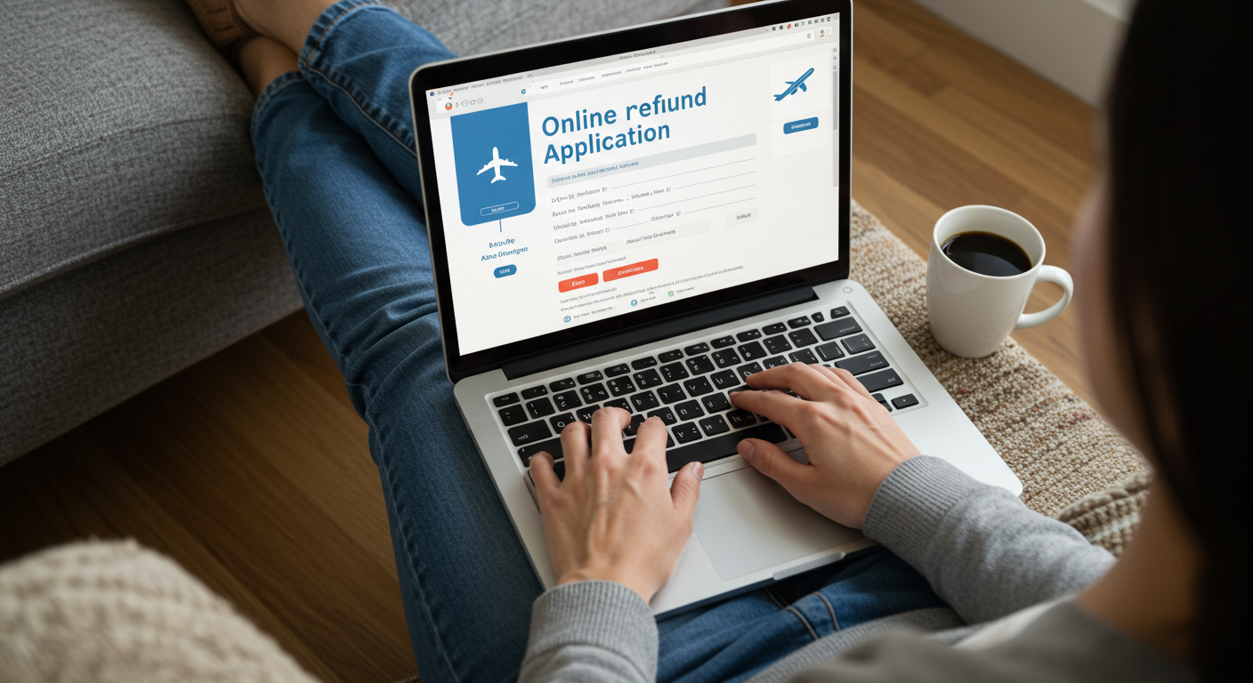 비어있는 항공기 좌석의 내부 전경