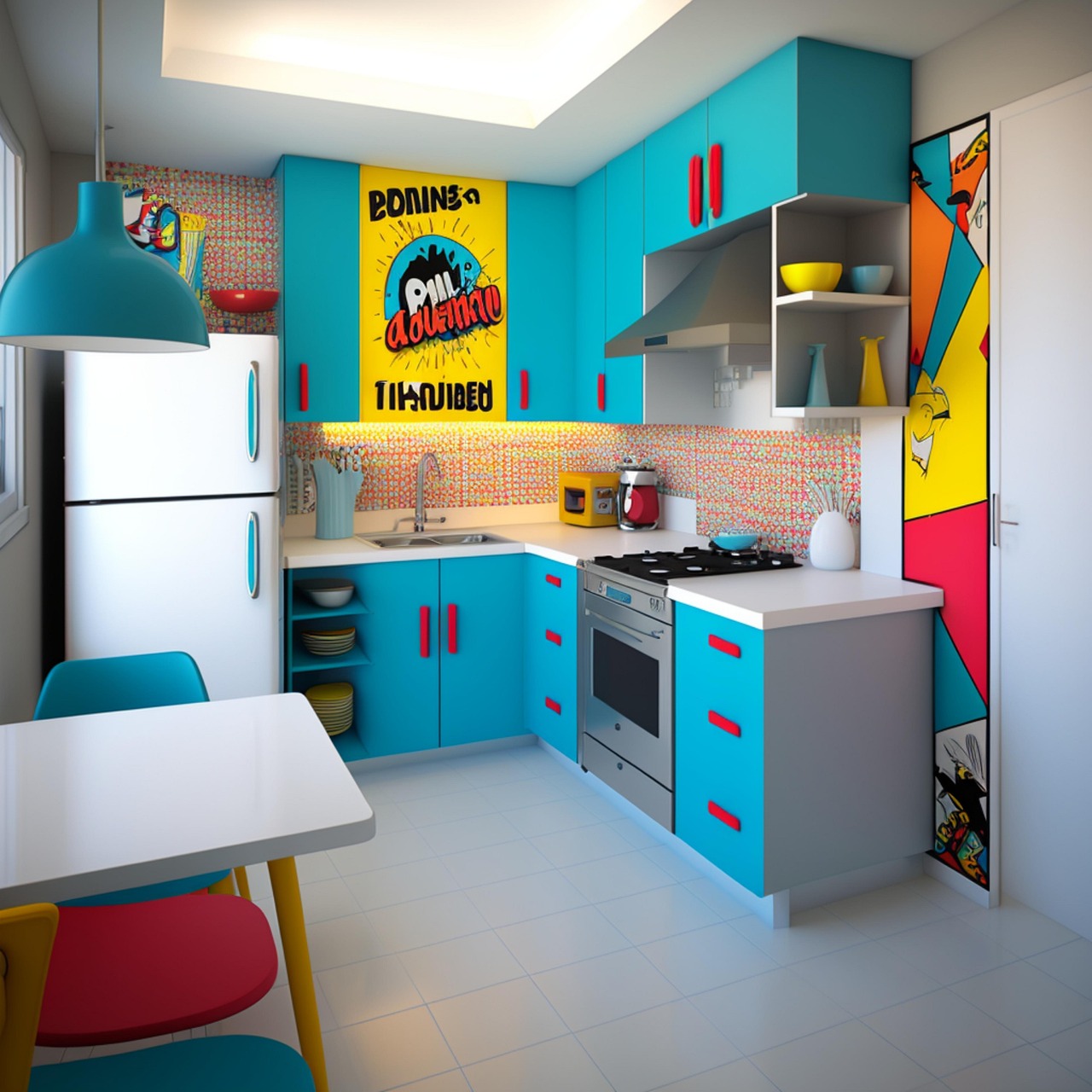 공간의 색이 주는 감정적 안정 효과