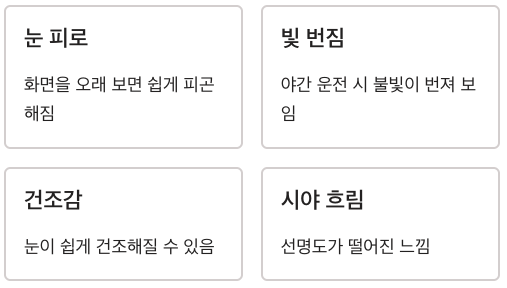루테인 눈 피로 빛 번짐 건조감 시야 흐름일 경우 조심