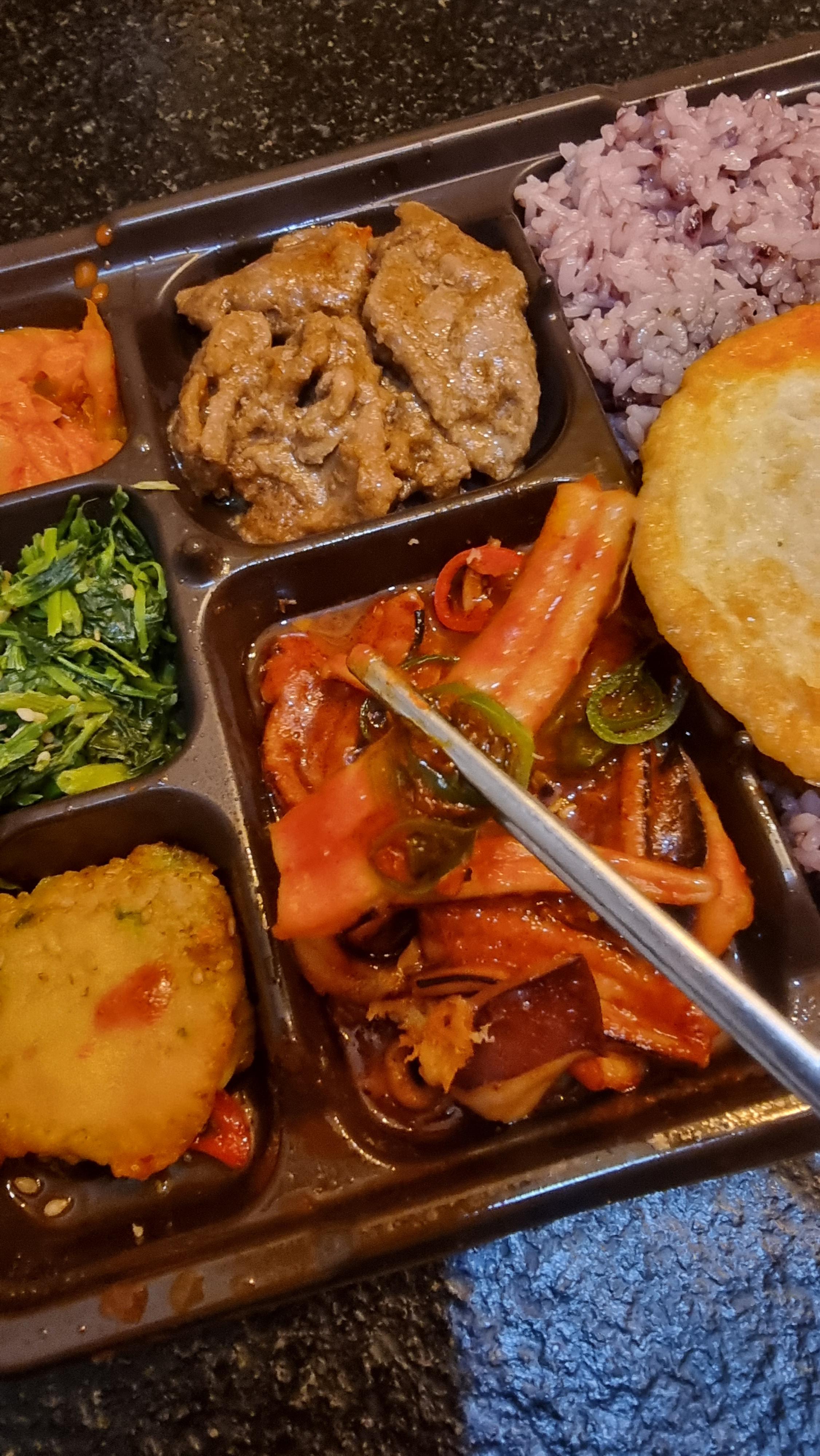 혜자로운 집밥 도시락 사진