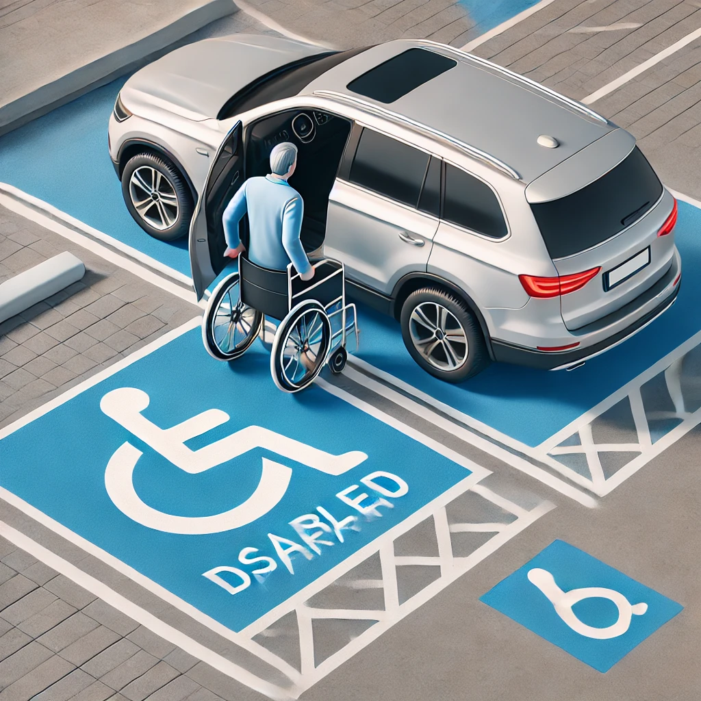 장애인 주차구역 표지판