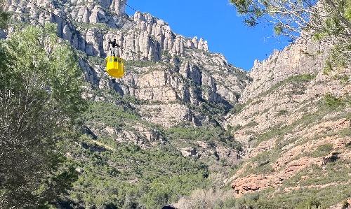 스페인 몬세라트 수도원 사진