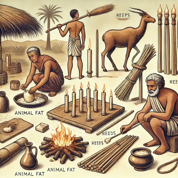 양초의역사-고대시대