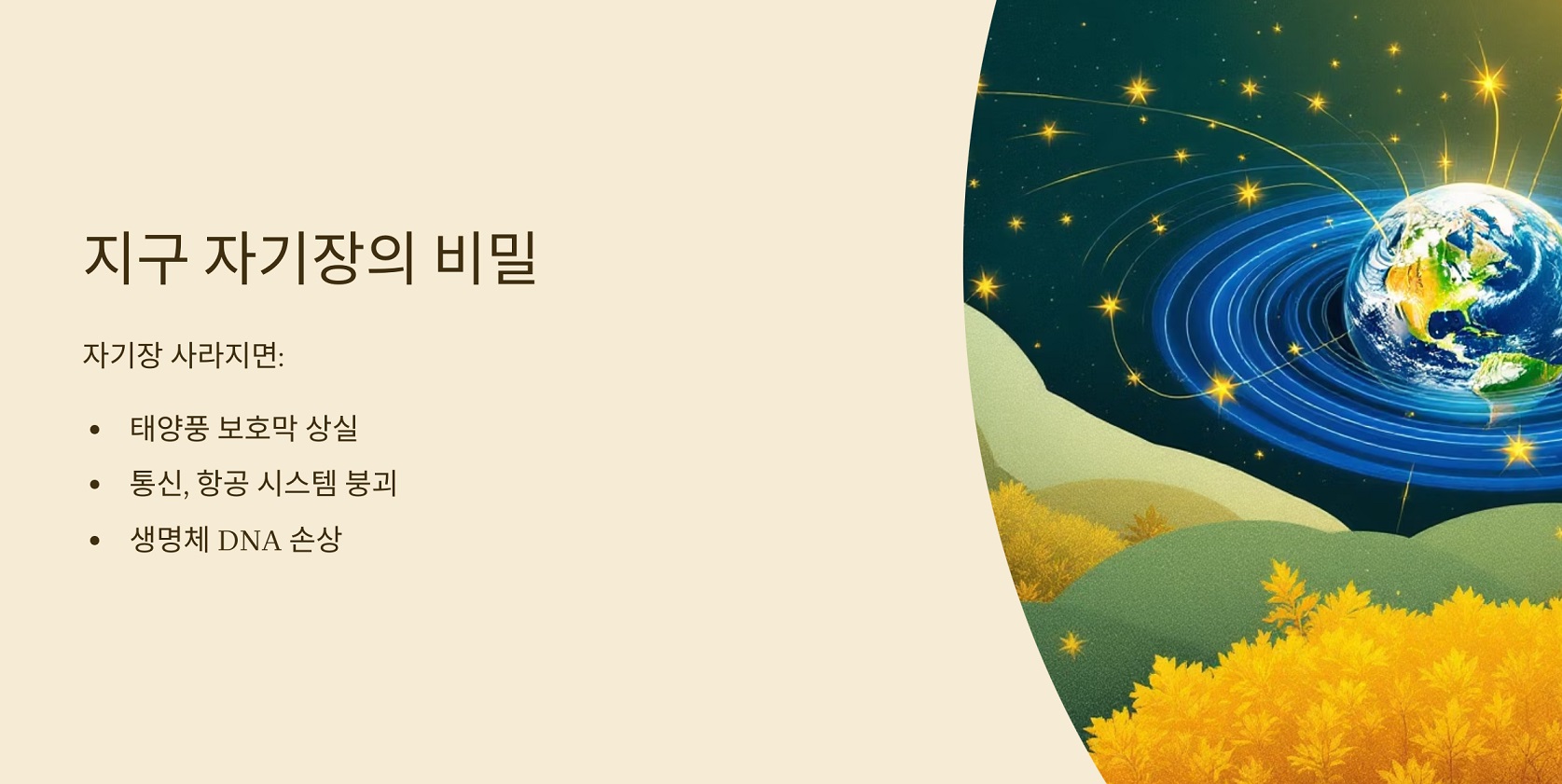 지구 자기장의 비밀