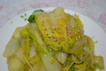 배추나물 무침 만들기 황금레시피_3