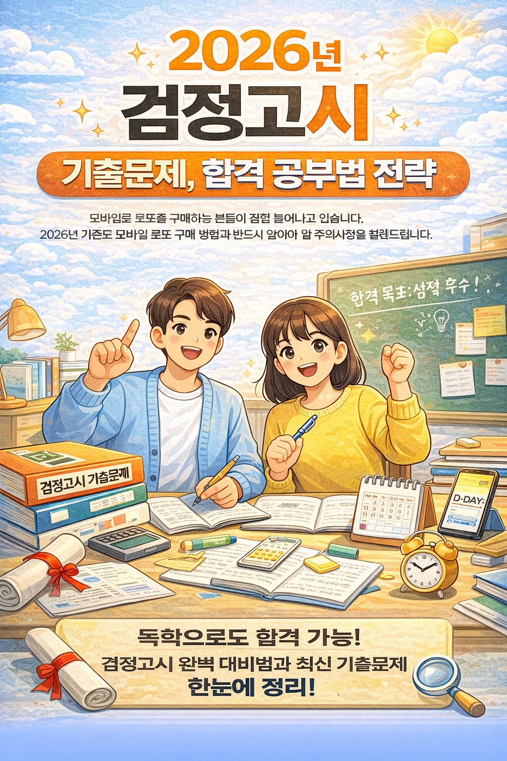 2026 검정고시 기출문제 합격 공부법 전략