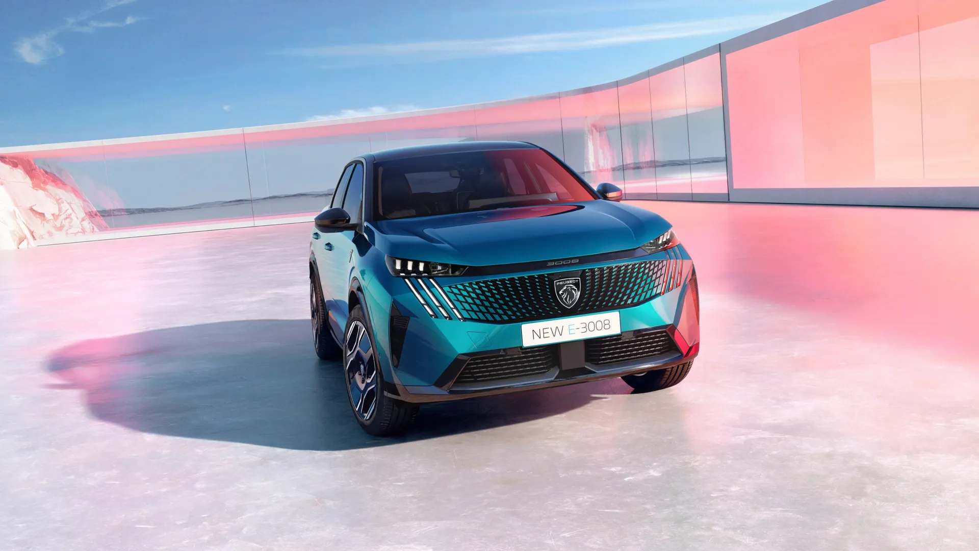 푸조 3008 전기차 이미지