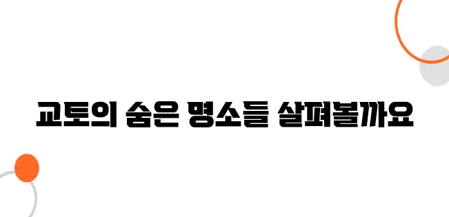 교토 인생샷 명소｜좋아요 폭발! 현지인이 추천하는 포토스팟 TOP 5