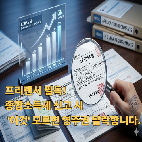 2026 영주권 합격 로드맵: 소득 증빙부터 KIIP 이수까지 한 번에