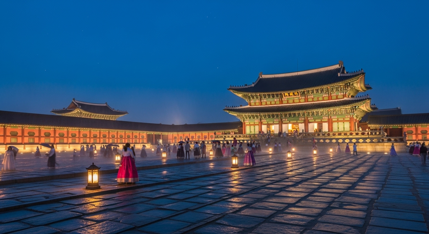 경복궁 야간개장