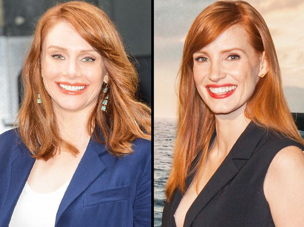 제시카 차스테인과 브라이스 달라 하워드 