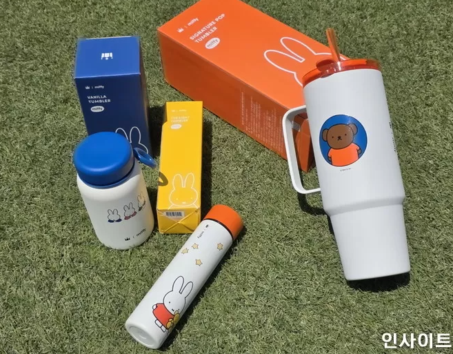 할리스 미피 콜라보 우양산 텀블러 비치타올 파우치 가격 실물 후기 할인 구매팁 3