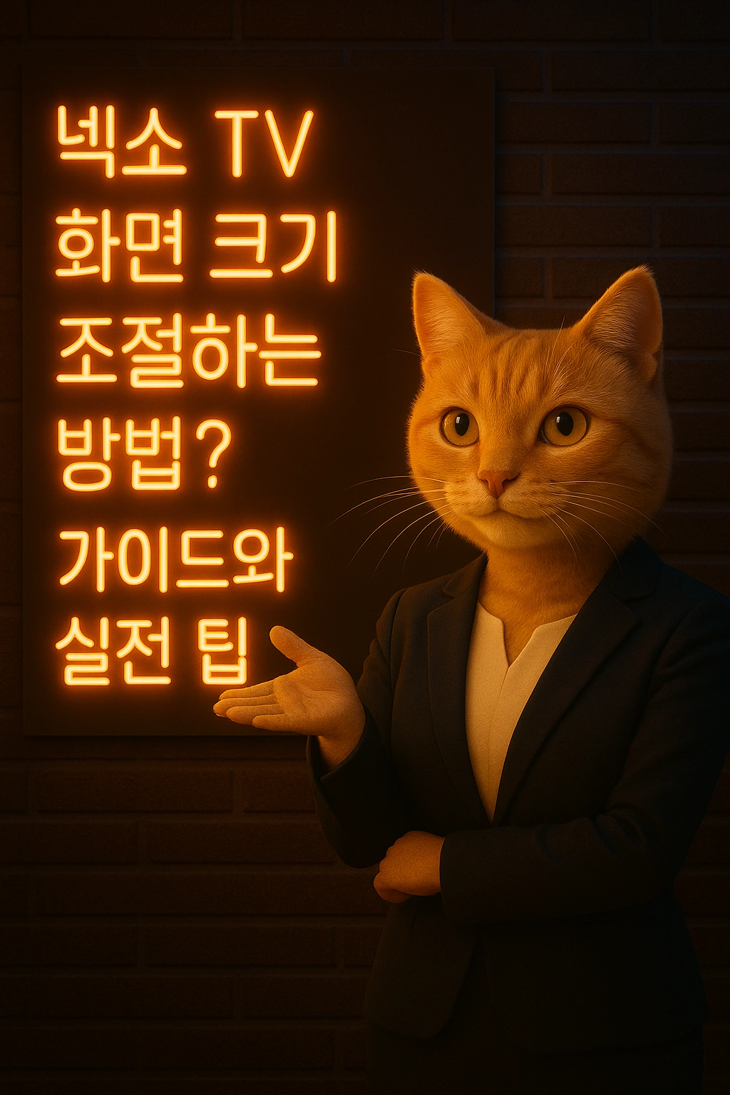 넥소 TV 화면 크기 조절하는 방법 가이드와 실전 팁