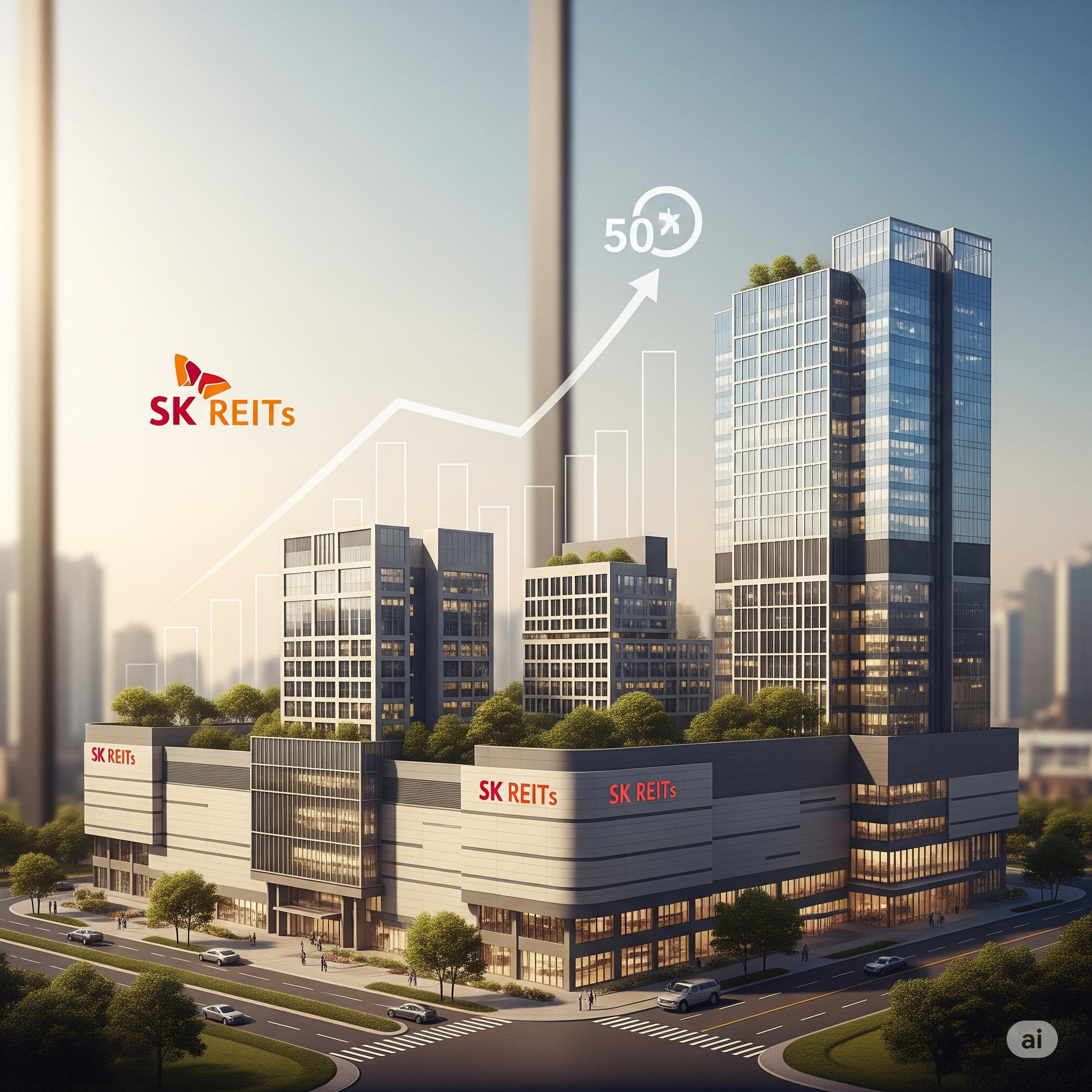 SK리츠, 배당수익률 6% 넘는 이유는 무엇인가