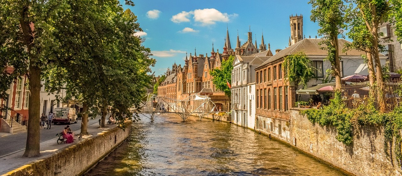 브뤼헤 운하 사진