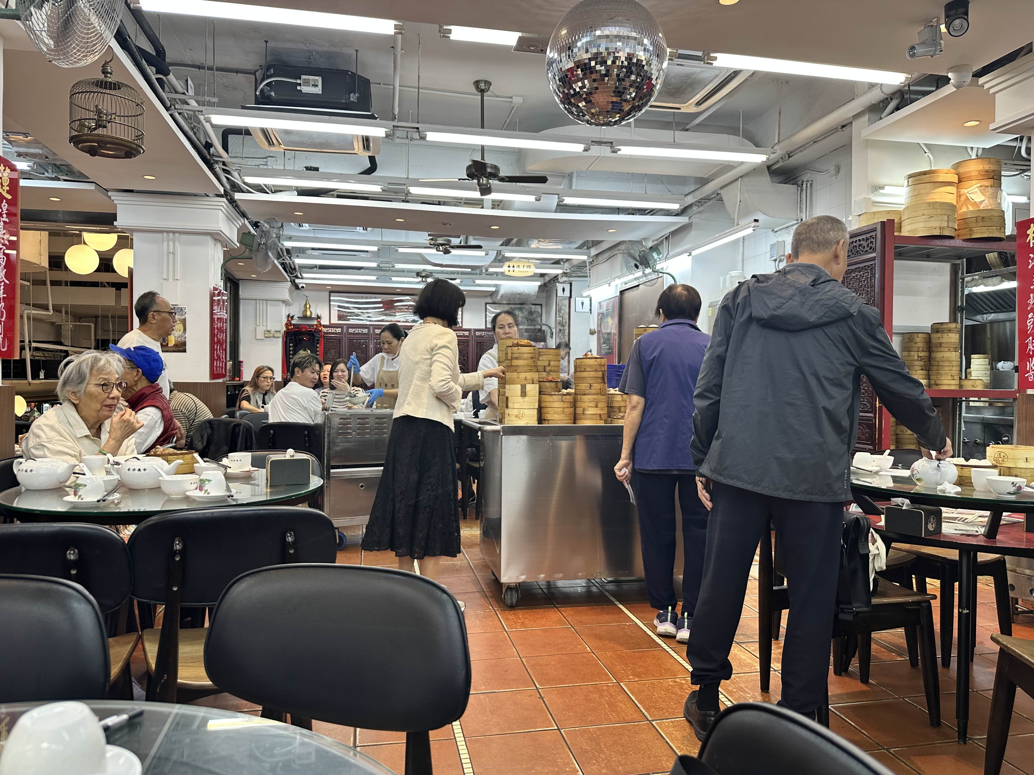 린흥티하우스 딤섬 고르기, 분위기