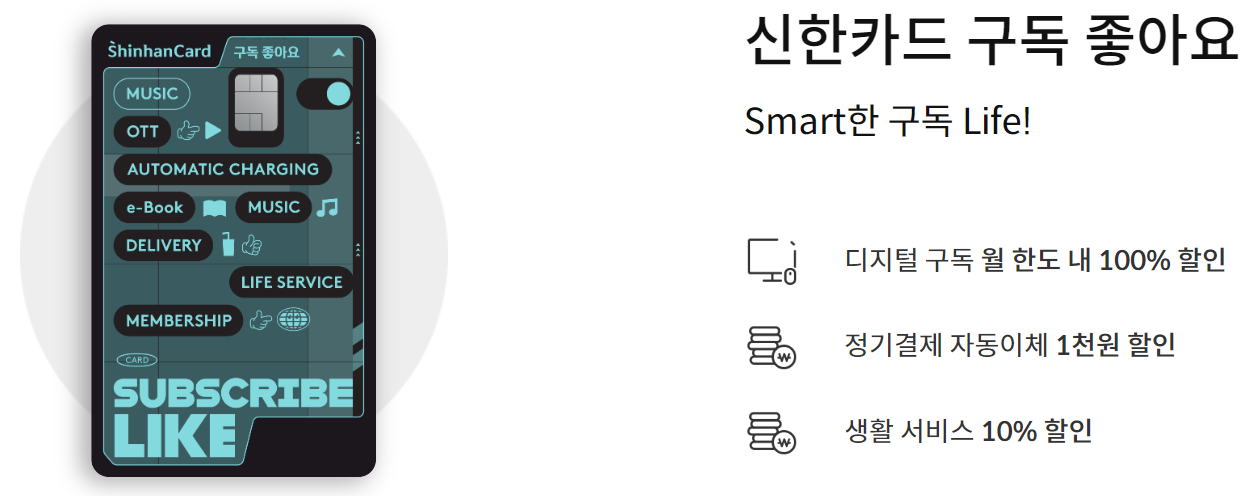 OTT 100% 제휴 할인 카드