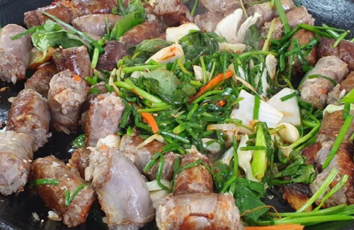 전통순대촌-순대철판구이