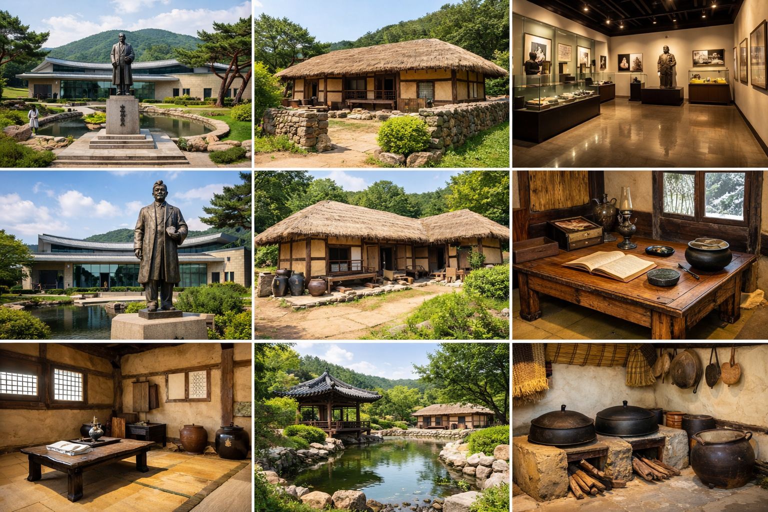 청마기념관 생가 문학여행, 힐링코스, 역사공간