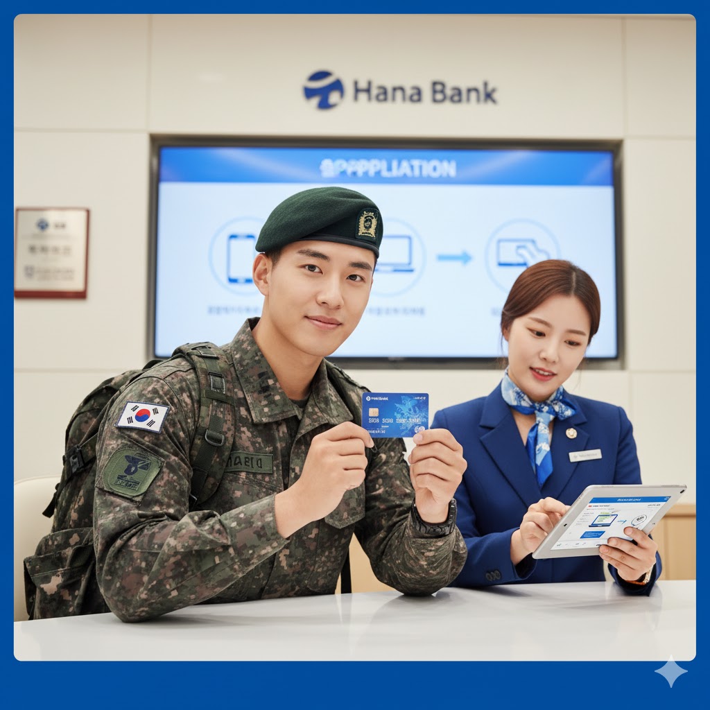 하나은행 나라사랑카드 발급