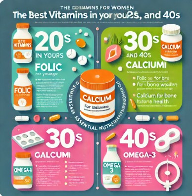 나이대별 여성비타민 추천