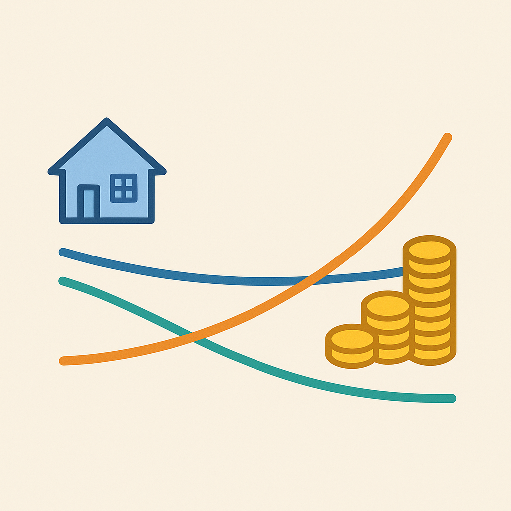 원리금균등 vs 원금균등 vs 체증식: 총이자와 월상환액의 ‘라이프사이클’ 설계 가이드