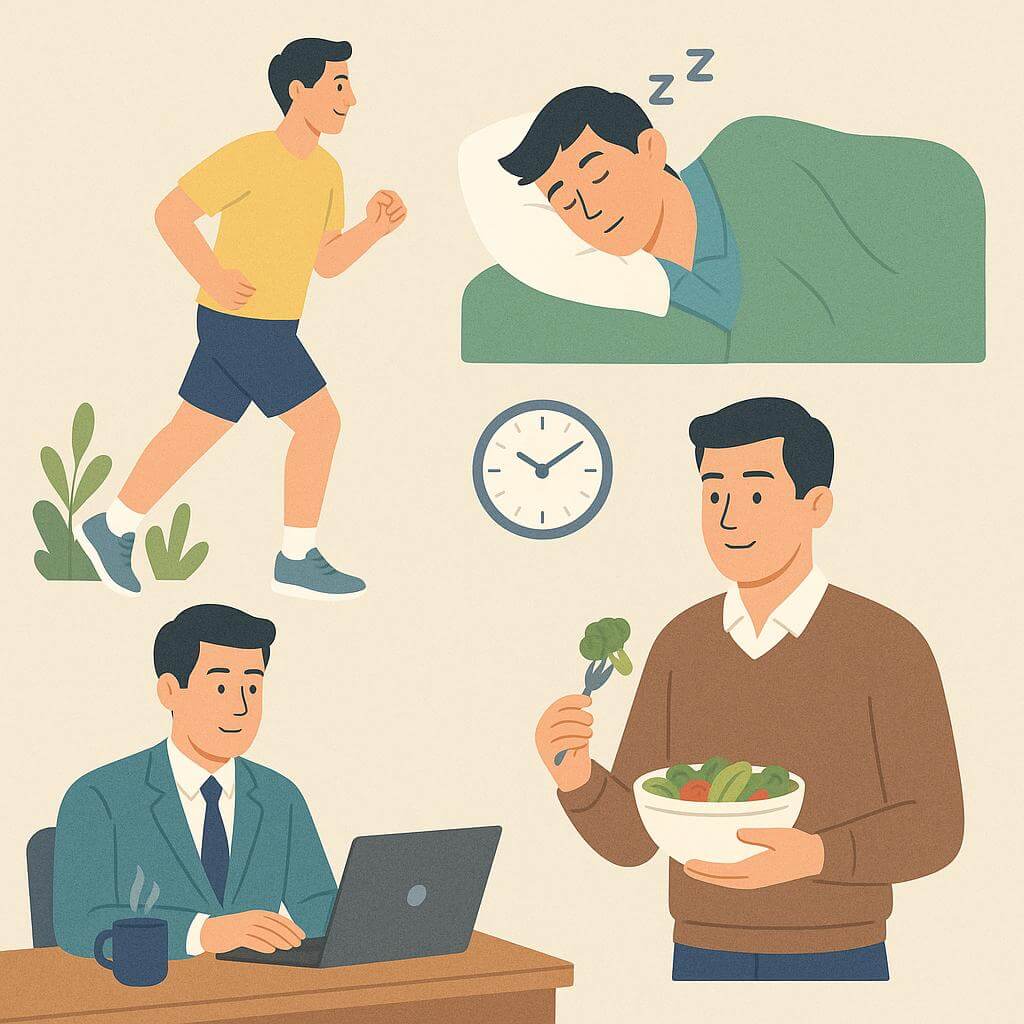 30대 직장인을 위한 맞춤 웰빙 루틴