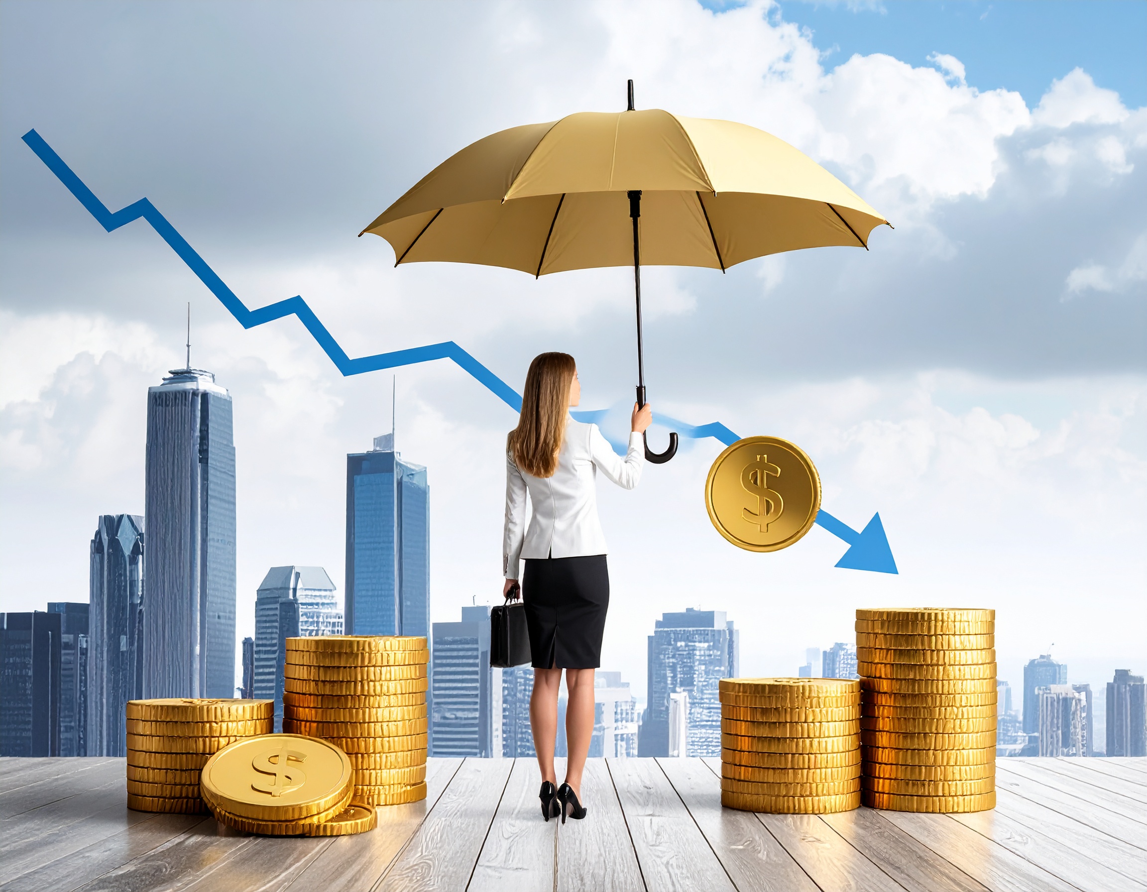 배당주 투자 실패, 하락하는 주가