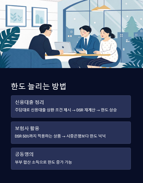 한도 늘리는 방법