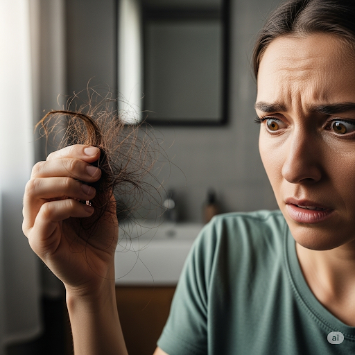 머리 감을 때 머리카락 빠짐 정상일까