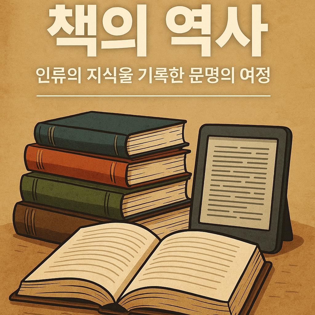 책의 역사 인류의 지식을 기록한 문명의 여정