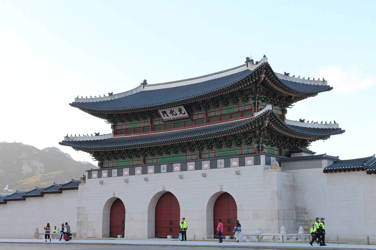 광화문 전경 사진