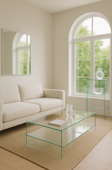 유리 인테리어로 완성하는 모던 공간