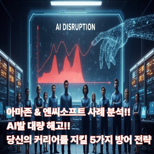 아마존 &amp; 엔씨소프트 사례 분석: AI발 대량 해고, 당신의 커리어를 지킬 5가지 방어 전략