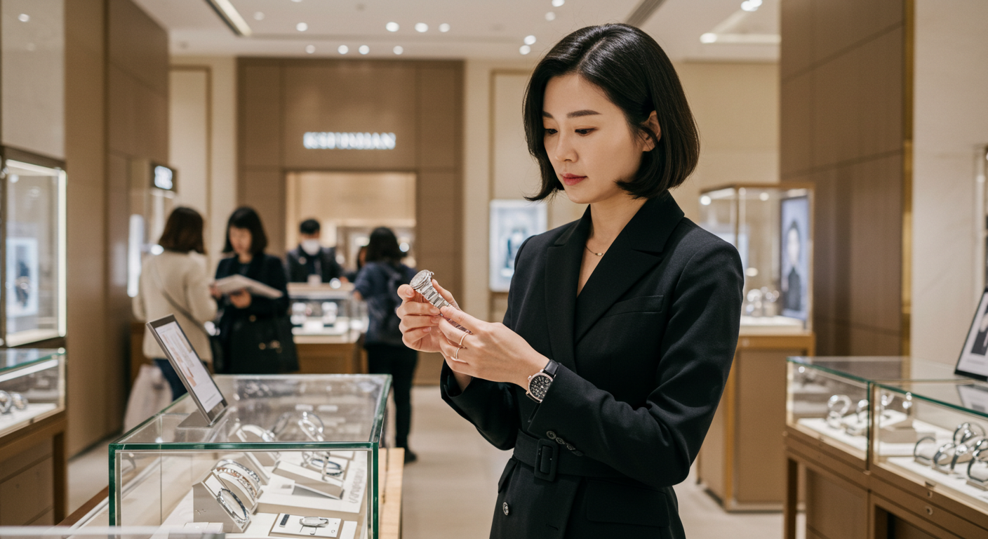 까르띠에 다이아시계