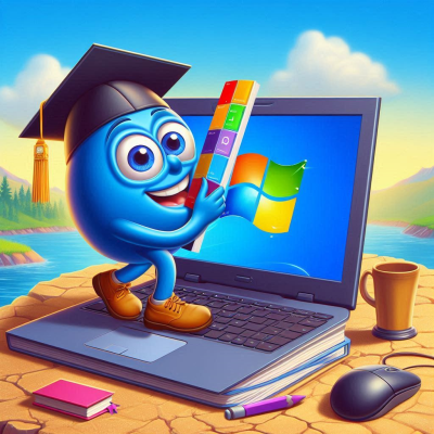 다양한 바다 생물들이 나타나 있는 컴퓨터 화면.