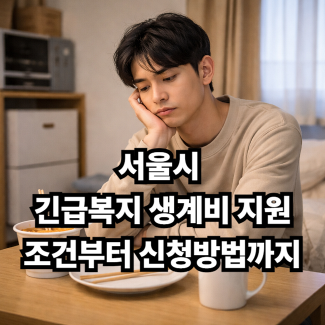 서울시 긴급복지 생계비 지원 조건부터 신청방법까지 꼭 알아야 할 핵심 정보