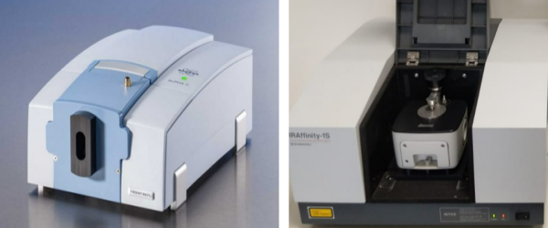 적외선 분광기(FT-IR) 외부와 내부 사진